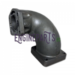 Wet Water Cooled Elbow Exhaust Manifold 3208