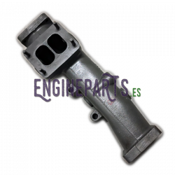 Wet Water Cooled central Exhaust Manifold 3208