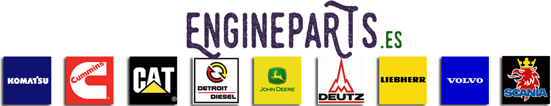 Replacement parts for Liebherr, John Deere, Deutz, Volvo, Volo Penta, Scania, Cummins, Caterpillar, Komatsu & Detroit Diesel engines